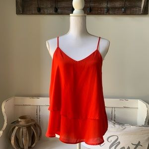 Women’s Red Miami Tank Top Size Medium